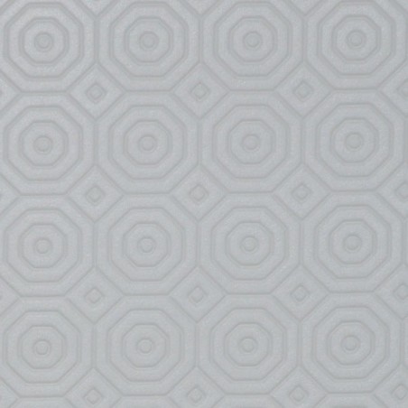 Protège table uni blanc Blanche en 140 cm de large