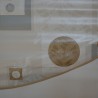 Toile cirée ronde  grande largeur Ø 180