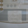 Toile cirée ronde  grande largeur Ø 180