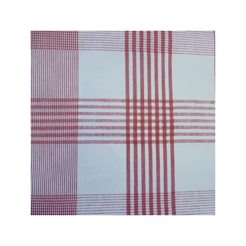 Toile cirée standard de 140 cm avec un esprit torchon