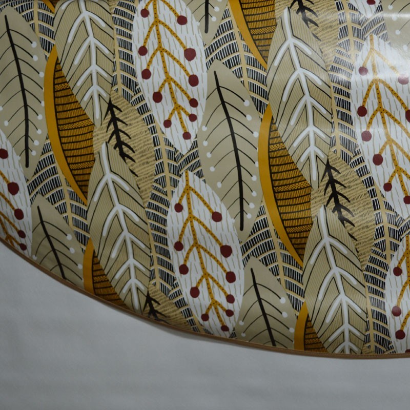 Toile cirée ronde Ø 160 Ulla, un motif original et moderne