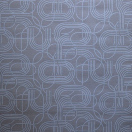 Toile cirée standard en 140 avec un motif moderne et un aspect structuré