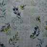 Toile cirée standard en 140 cm de large avec des olives