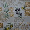 Toile cirée standard en 140 cm de large avec des olives