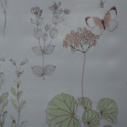 Toile cirée standard en 180 avec des fleurs des champs pour un esprit champêtre sur votre table