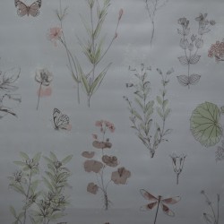 Toile cirée standard en 180 avec des fleurs des champs pour un esprit champêtre sur votre table