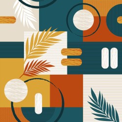 Toile cirée au mètre Germain, une décoration contemporaine aux accents rétro