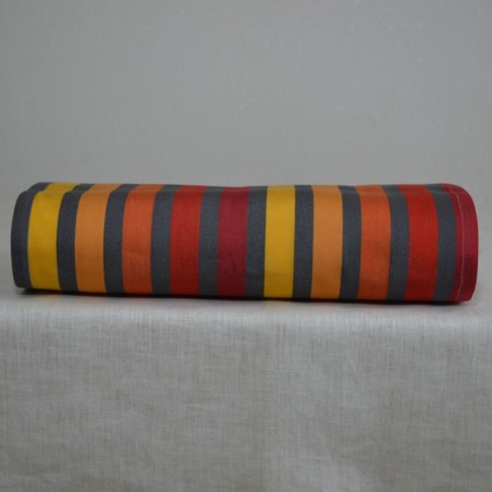 Toile à transat rayée en 43 cm de large