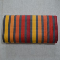 Toile à transat rayée en 43 cm de large