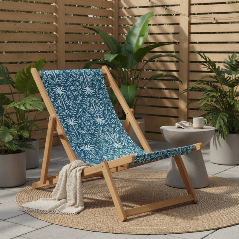 toile à transat imprimée 44 cm