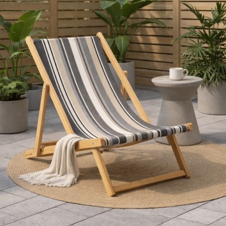 Toile à transat ou toile à chilienne au mètre Malo