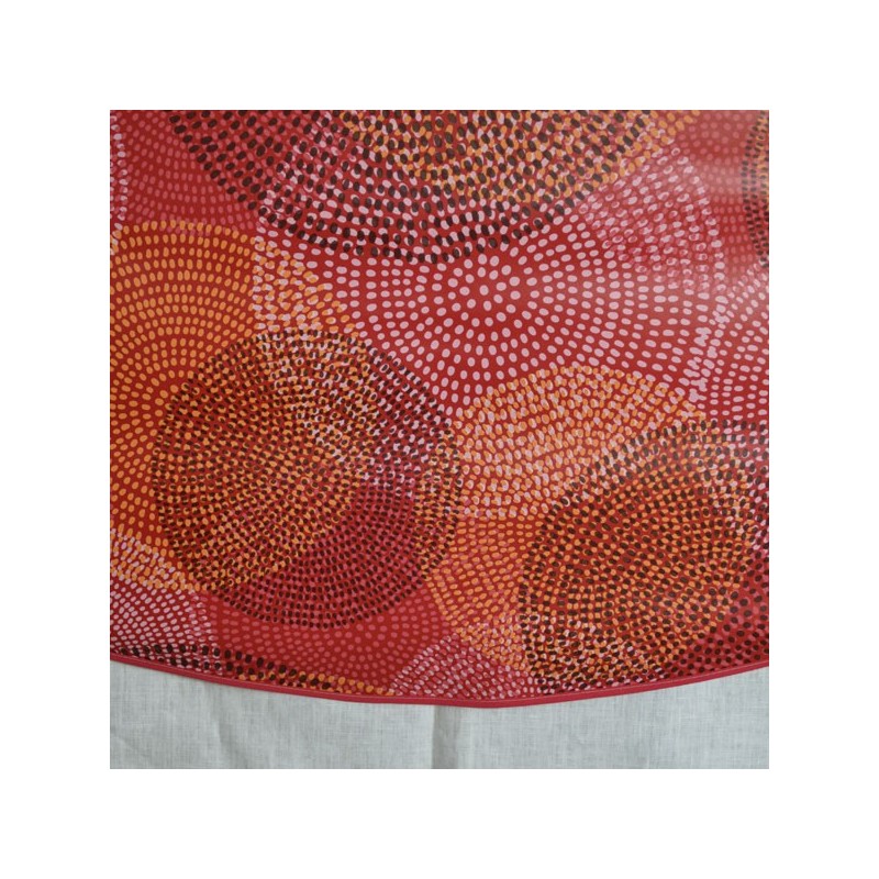 Toile cirée ronde Ø 160 Elsa