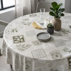 Toile cirée ronde Ø 175 Jacques