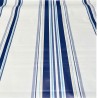Toile cirée Rayures marines bleues
