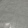 Toile cirée Branches végétales taupe et beige