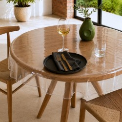 Nappe cristal transparente