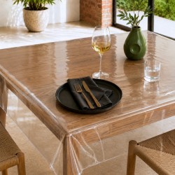 Nappe cristal transparente