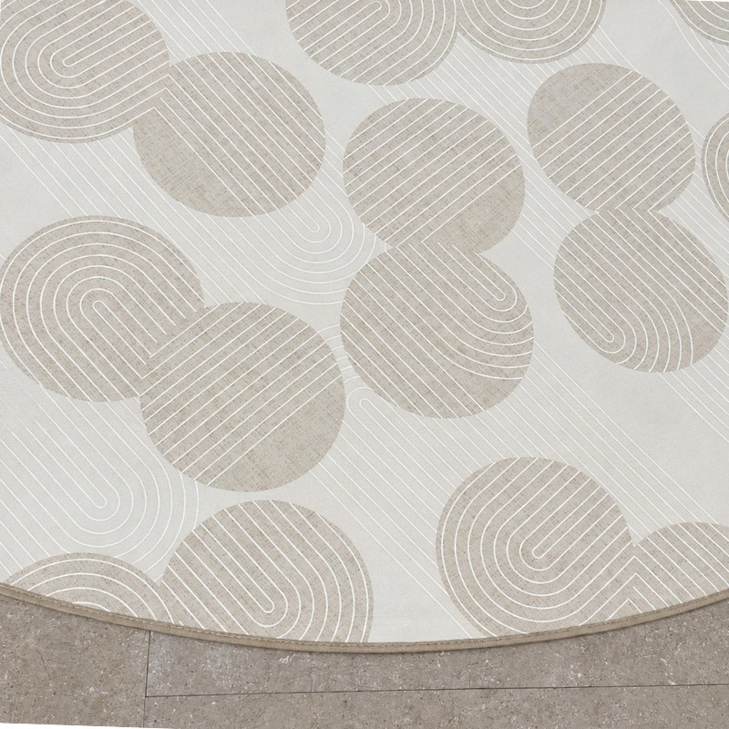 Toile cirée motif géométrique