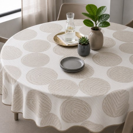 Toile cirée motif géométrique
