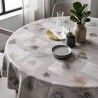 Toile cirée ronde