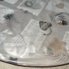 Toile cirée ronde