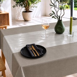 Toile cirée Effet lin