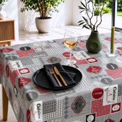 Toile cirée Esprit cuisine bistrot