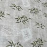Toile cirée aux branches d’olivier