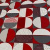 Toile cirée au motif mosaïque géométrique